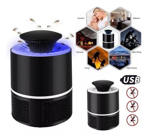 Lámpara Antimosquitos por Succión USB