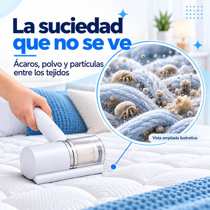 Aspiradora Antiácaros UV Portátil