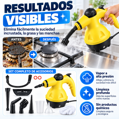 Limpiador a Vapor Multisuperficie con Accesorios