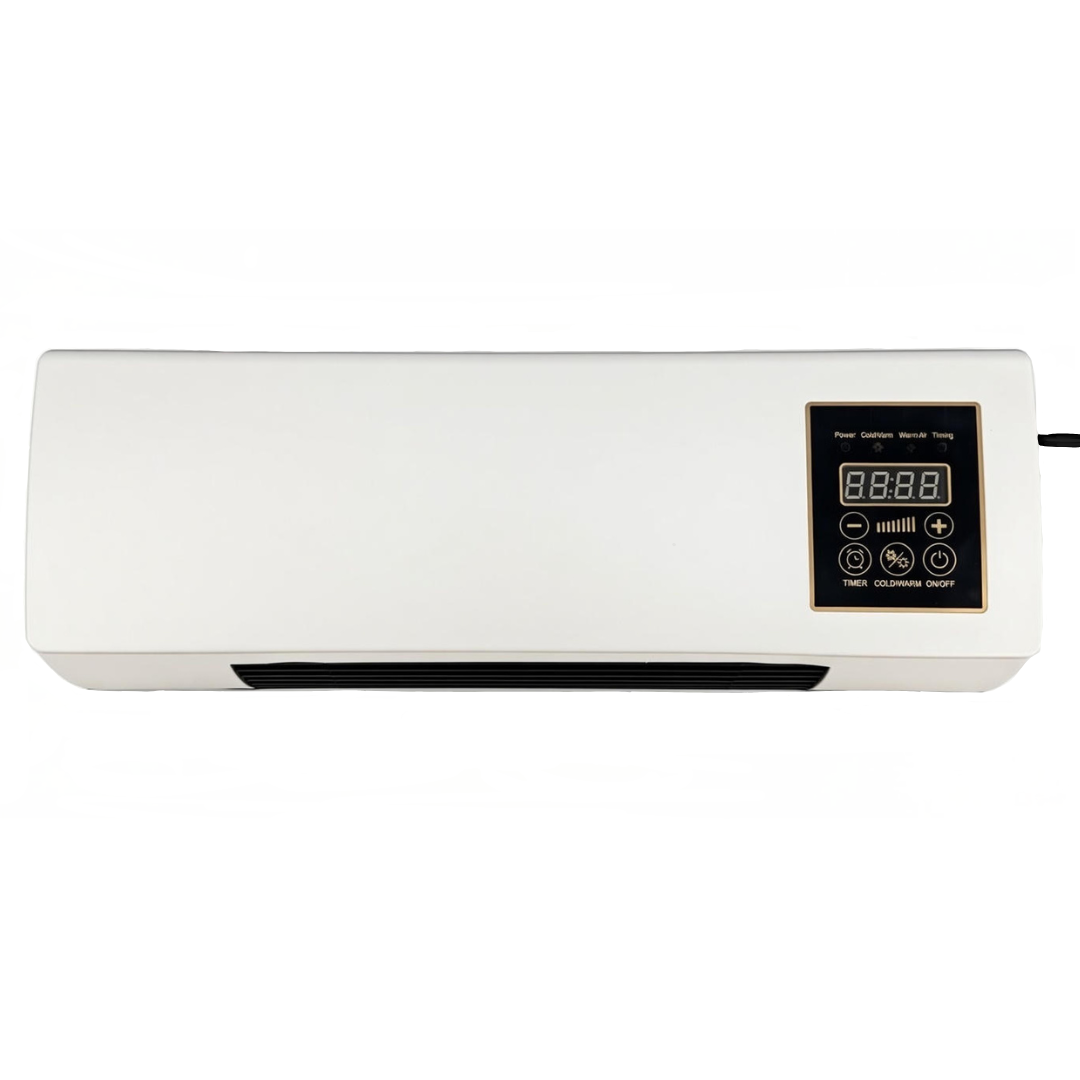 Ventilador de Pared 2 en 1 Frío/Calor con Mando/ 1800W