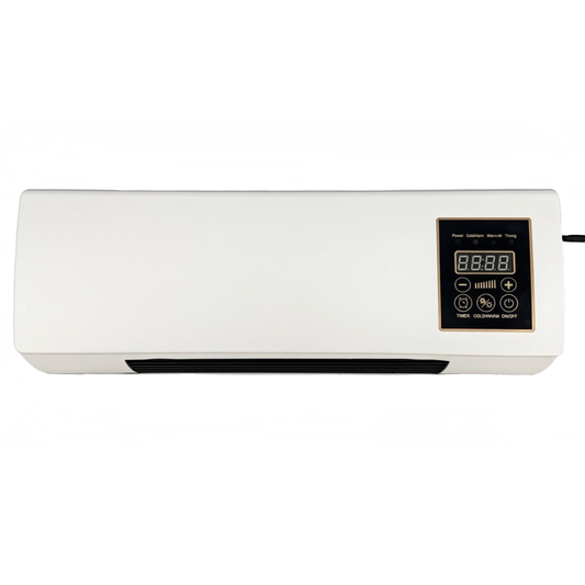 Ventilador de Pared 2 en 1 Frío/Calor con Mando/ 1800W