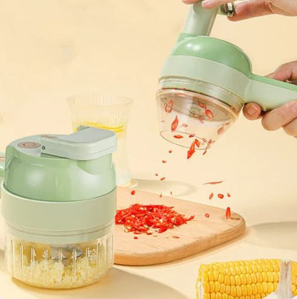 Cortador de fruta y verdura automático 4 en 1