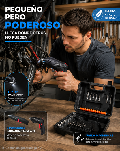 Set 47 pcs Destornillador eléctrico